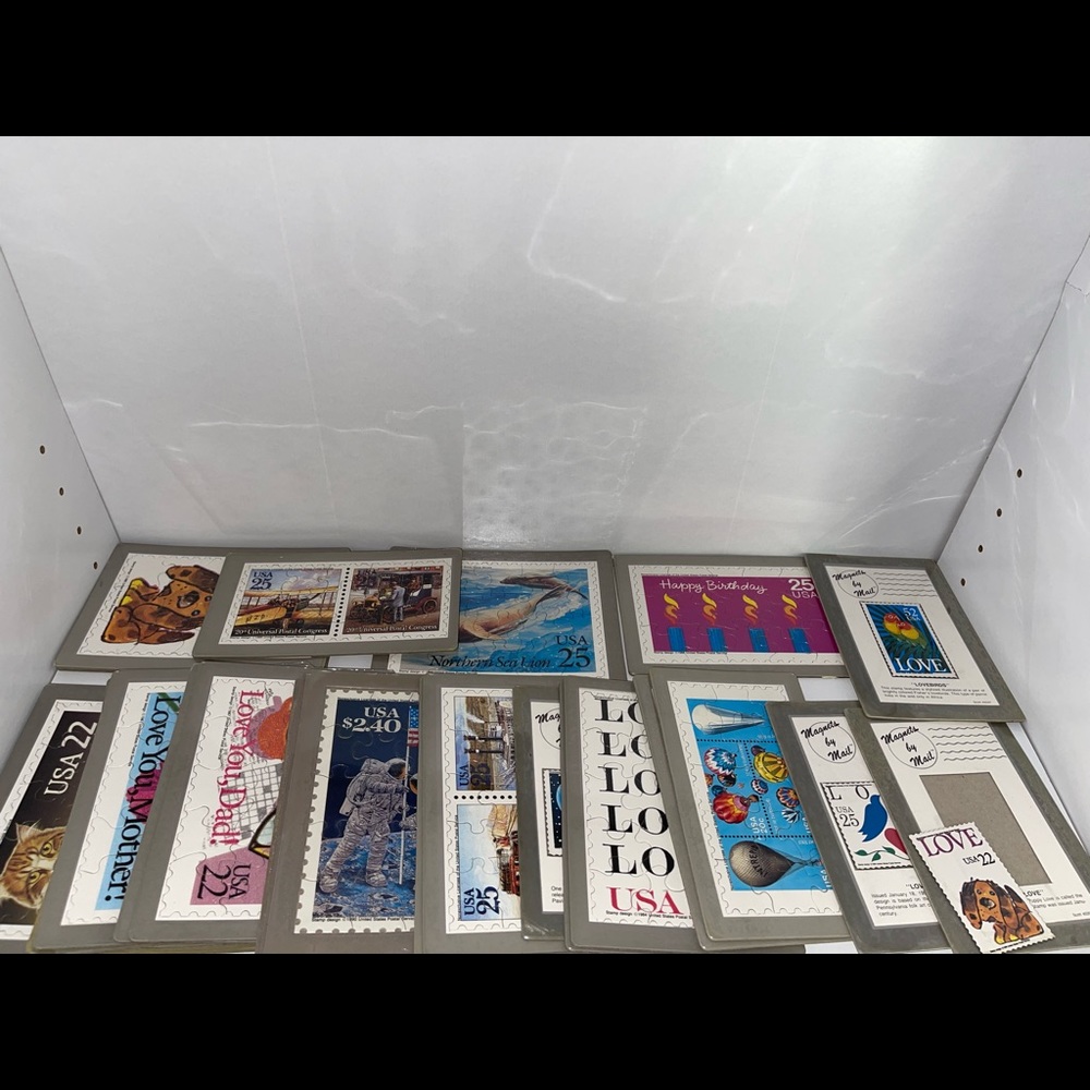 1980s Puzzle Stamps!